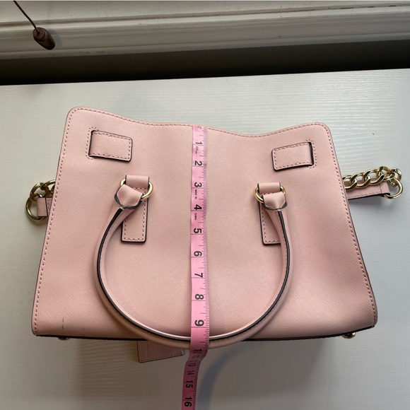 SALE 30% OFF | Michael Kors Baby Pink Leather Satchel - Picture 7 of 10